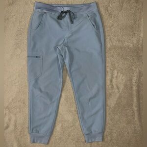 Figs Light Blue MidRise Women’s Scrubs Small